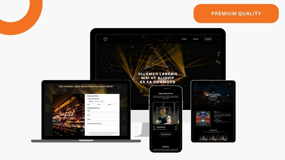 Website - UI/UX Design Website & Mobile App modern Professional