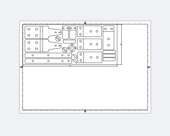 Drawing Layout for Laser Cutting