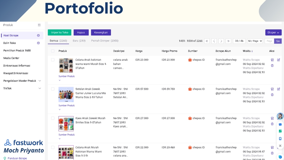 Update Produk Toko Online - Jasa Scrape Upload Produk Marketplace No 1 Di Indonesia Dengan Cepat Berkualitas - 4