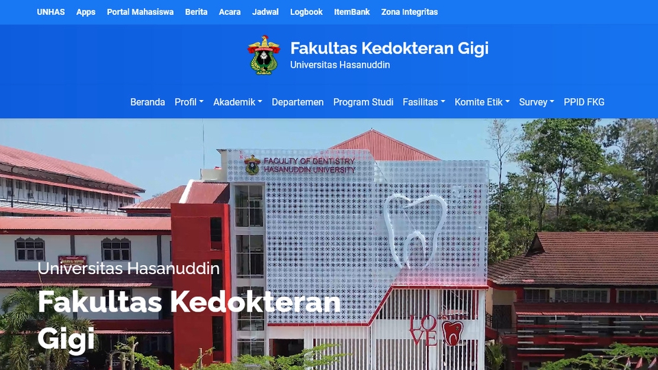 halaman utama website