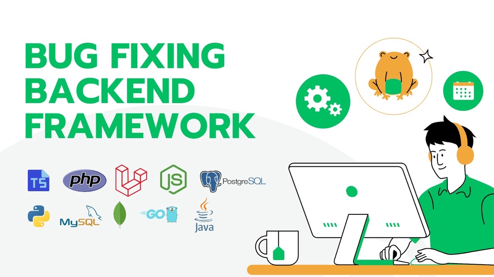 cover bug fixing backend framework