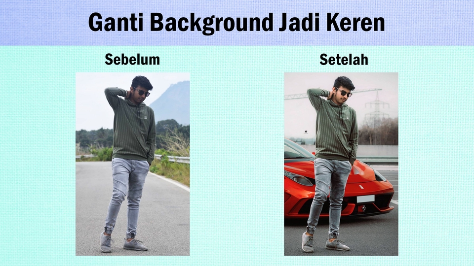 Edit Gambar & Photoshop - Edit Foto Ganti Wajah, Background, Warna, Manipulasi Photoshop, dll. - 3