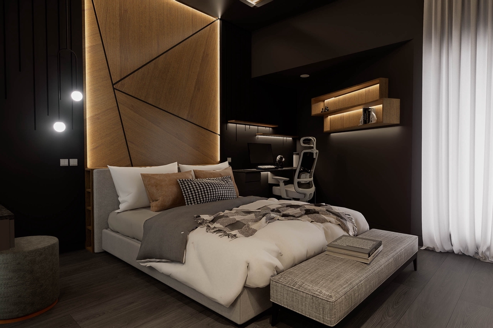 3D & Perspektif - Desain Interior Rumah, Apartment, Kantor, Retail, Cafe dan Booth - 3D, Rendering dan Konsultasi - 16