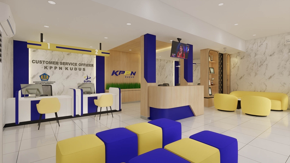 3D & Perspektif - Desain Interior Rumah, Apartment, Kantor, Retail, Cafe dan Booth - 3D, Rendering dan Konsultasi - 6