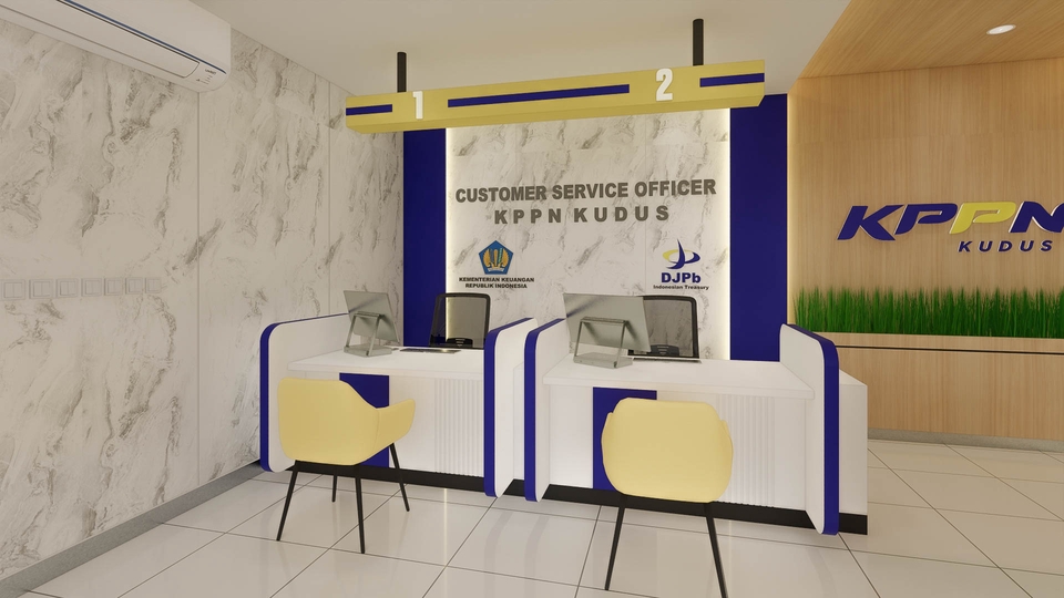 3D & Perspektif - Desain Interior Rumah, Apartment, Kantor, Retail, Cafe dan Booth - 3D, Rendering dan Konsultasi - 5