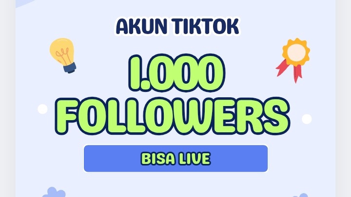 Jasa Like & Tambah Follower Tiktok Aktif & Permanen - Follower tiktok