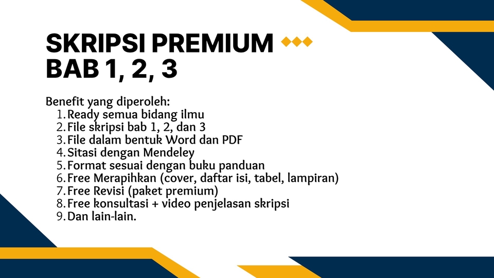 Jasa Penulisan Skripsi Premium Bab 1, 2, 3