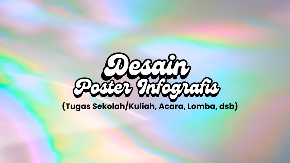 Jasa Desain Infografis Kreatif dan Berkualitas - Desain Poster Infografis Untuk Keperluan Tugas/Acara/Lomba/dsb