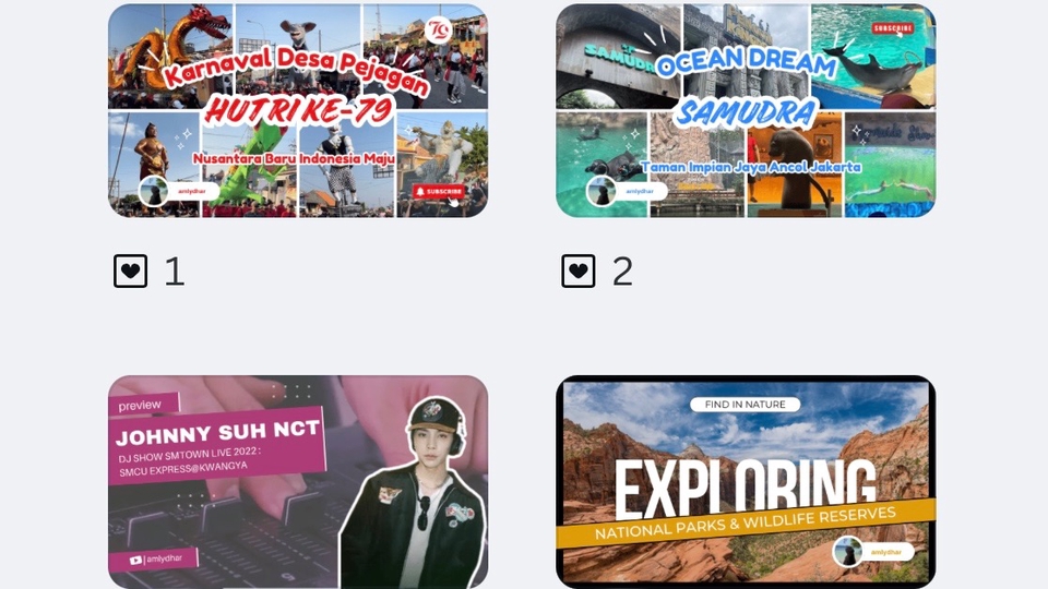 Thumbnail Cover Youtube Instagram Tiktok