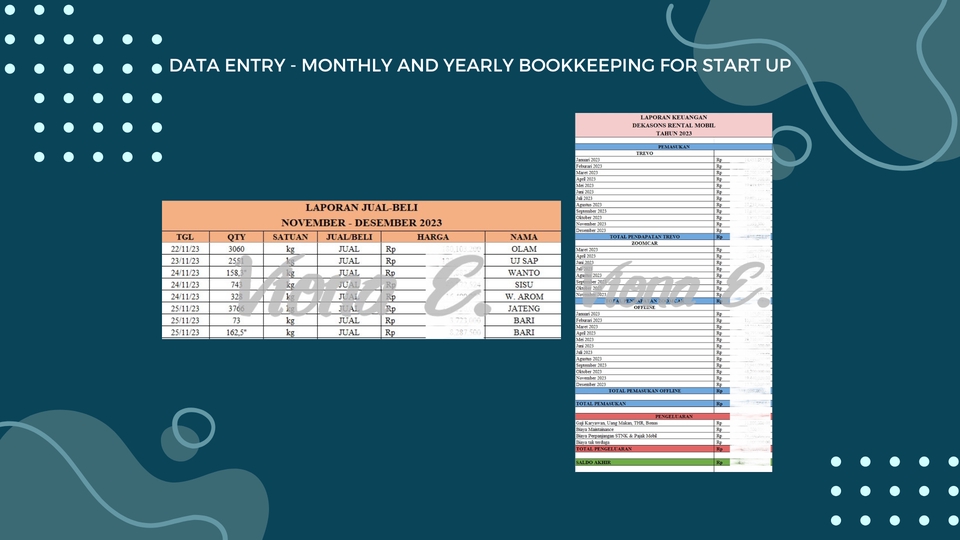 Entri Data - Saya akan menjadi Virtual Admin Anda dan melakukan General Admin Task - 5