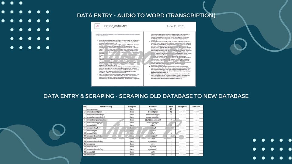 Entri Data - Saya akan menjadi Virtual Admin Anda dan melakukan General Admin Task - 3