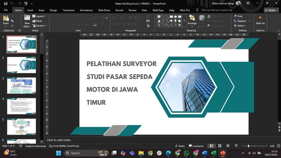 Jasa Pembuatan Presentasi / Desain PowerPoint - Pembuatan PPT