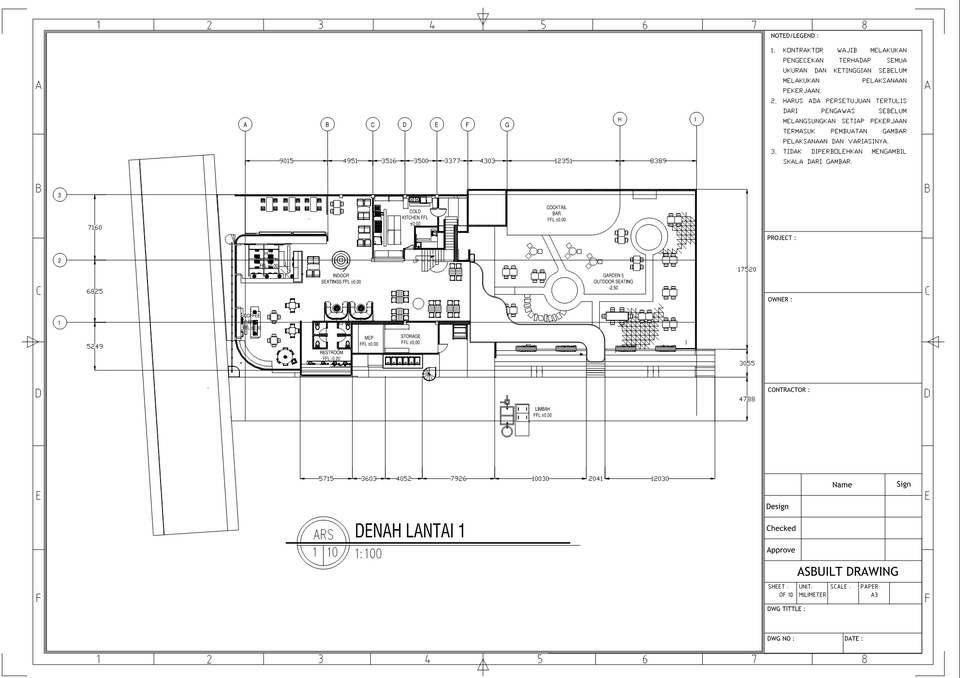 CAD Drawing - Gambar kerja (DED) atau Jasa design Arsitektur 2&3 Dimensi - 4