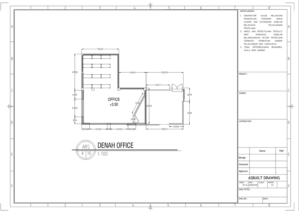 CAD Drawing - Gambar kerja (DED) atau Jasa design Arsitektur 2&3 Dimensi - 10