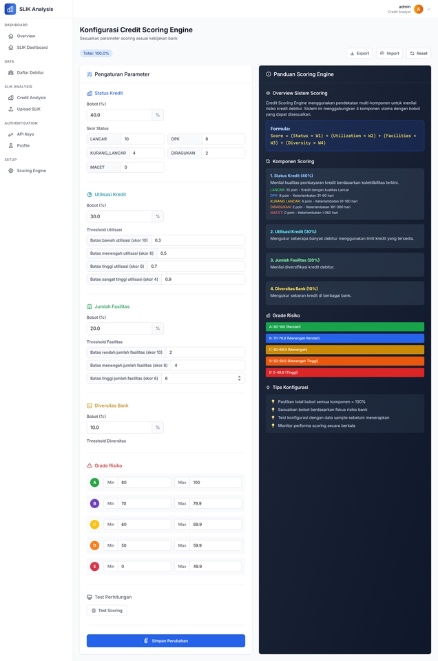 Web Development - Aplikasi SLIK Analyzer - 4