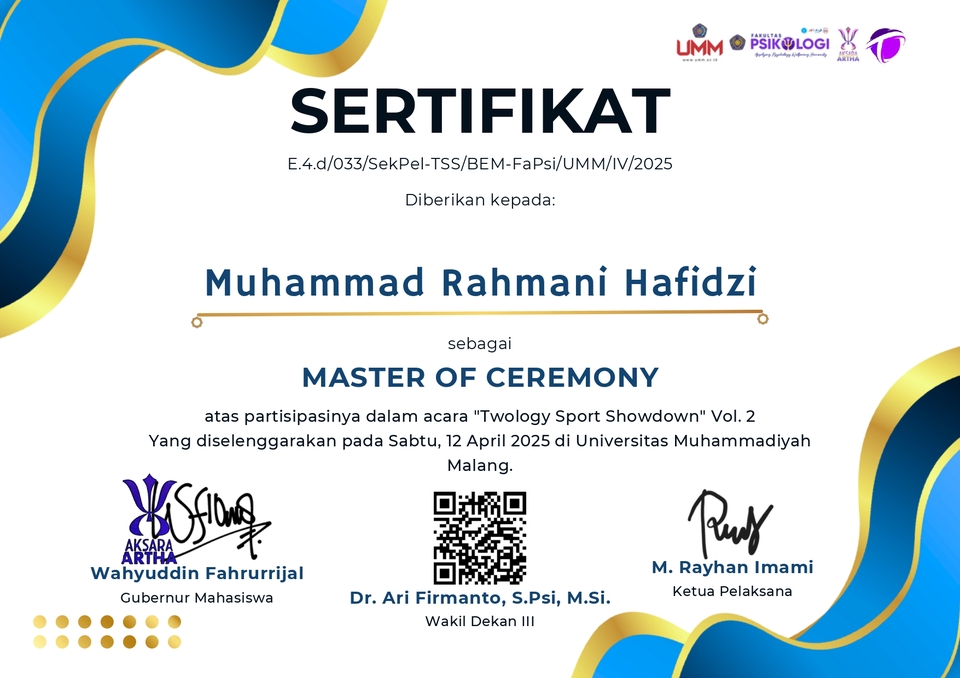 Master of Ceremony - Publice Speaker - 3