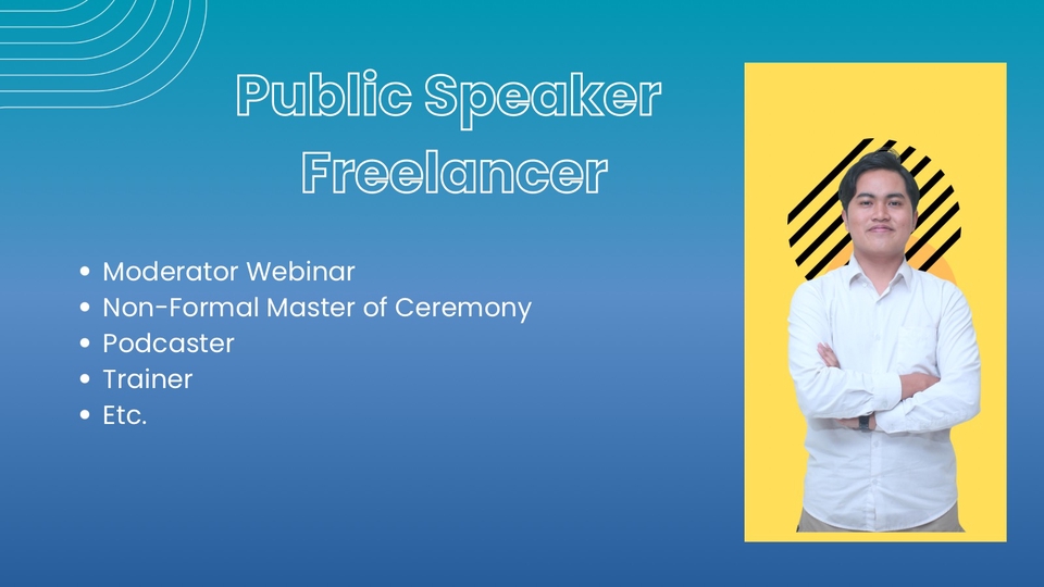 Jasa MC atau Master of Ceremony Acara Kantor, Ulang Tahun maupun Pernikahan - Publice Speaker
