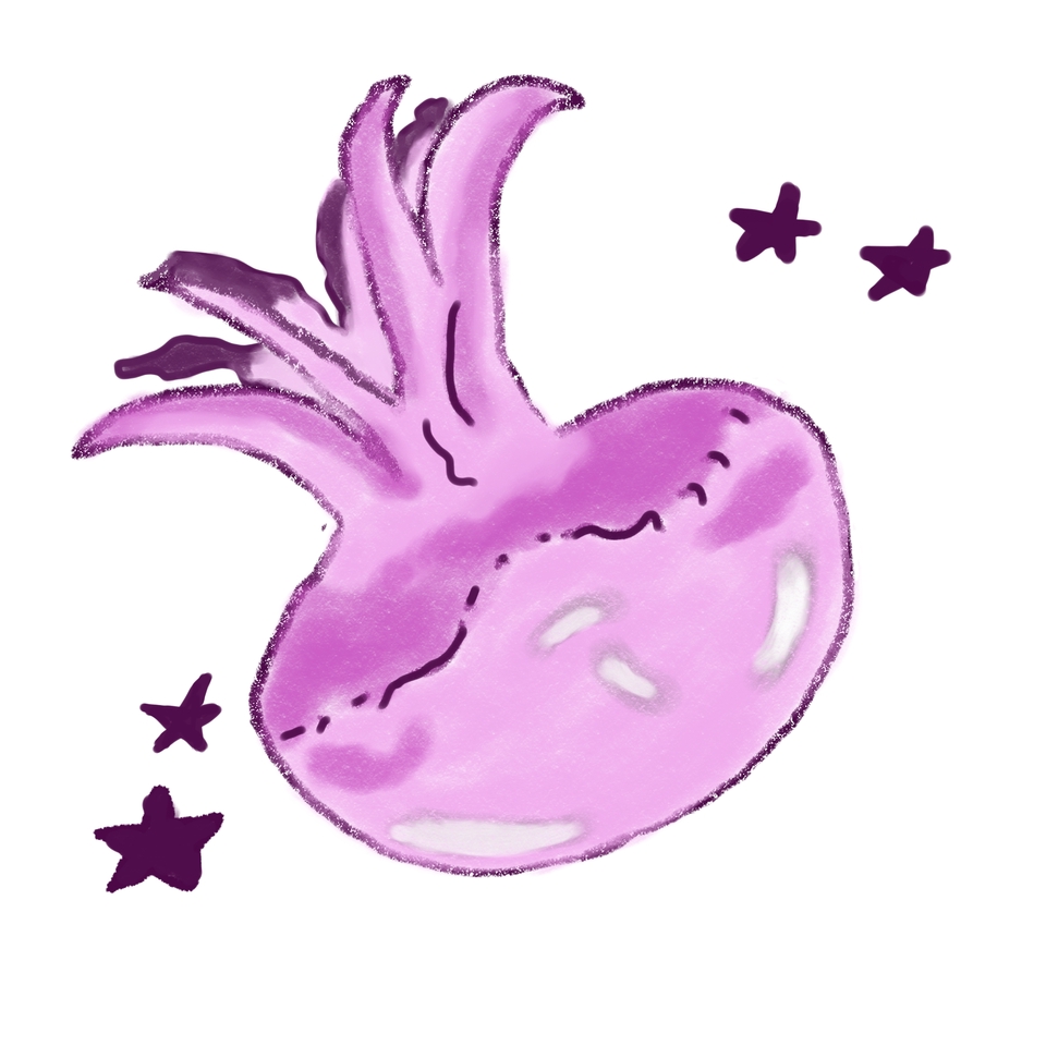 a pink shining jellyfish with stars around