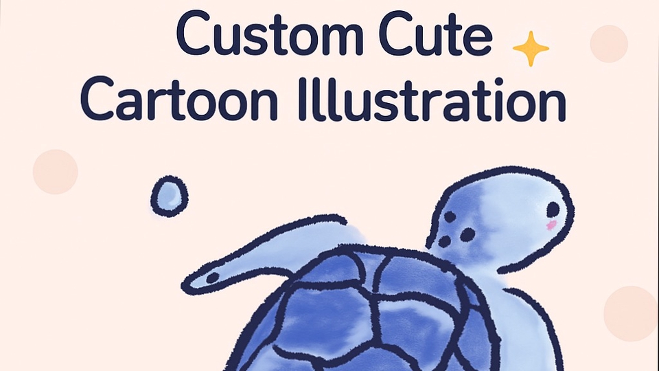 Jasa Pembuatan Karakter VTuber Profesional dan Terpercaya - Cute Cartoon Illustration | Custom Character by Aqilah Gantari