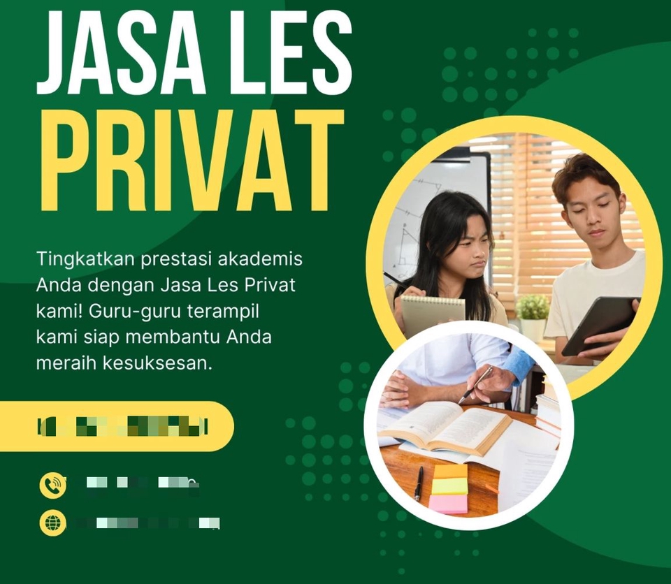 Les Privat - Les online SD & SMP: Bahasa Indonesia, Matematika, IPA, IPS. Sabar, interaktif & mudah dipahami. - 2