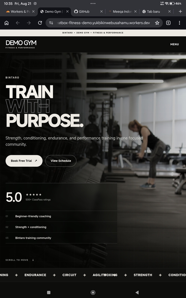 Web Development - Website Gym Profesional + Booking, Member Area, Admin Dashboard & CRM - 7