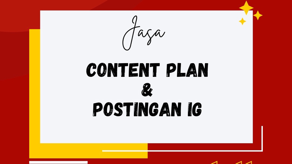 Jasa Content Creator untuk TikTok, Instagram, YouTube - Jasa Content Plan & Postingan Instagram | Feed & Reels untuk UMKM