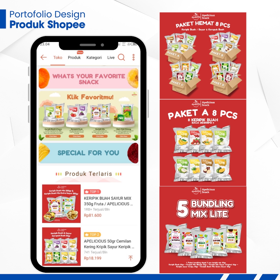 Edit Gambar & Photoshop - Desain Etalase Produk Shopee, Tiktok, Tokopedia, Lazada (Thumbnail Product) - 4