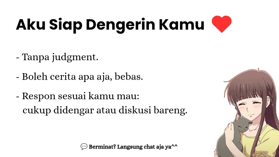 Jasa Teman Curhat Online Terbaik - Teman Curhat: Aku Siap Dengerin Kamu❤️