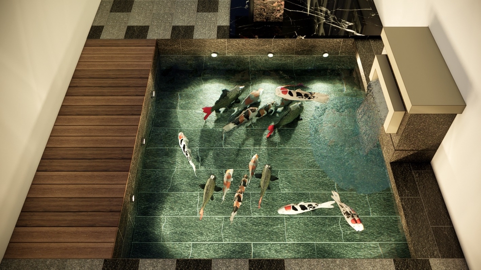 Desain Kolam Ikan T3