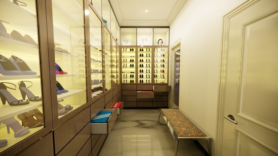 Desain Rak Sepatu T2