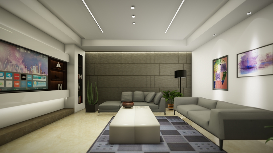 Desain Family Room T3