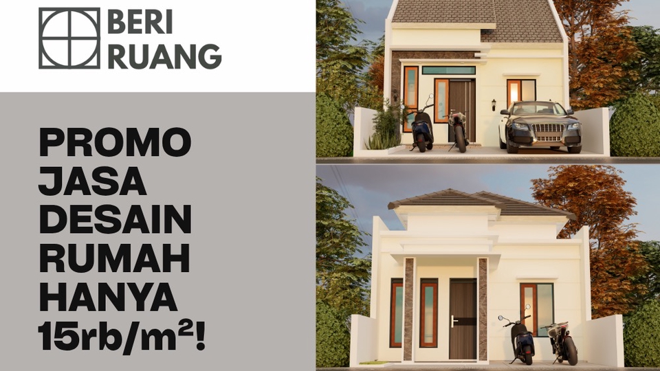 Jasa Desain 3D Rumah dan Produk dengan Visual Realistis - Jasa Design Rumah 15rb/m2