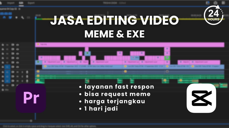 Jasa Editing Video Online Berkualitas & Profesional - JASA EDIT VIDEO MEME & EXE 
