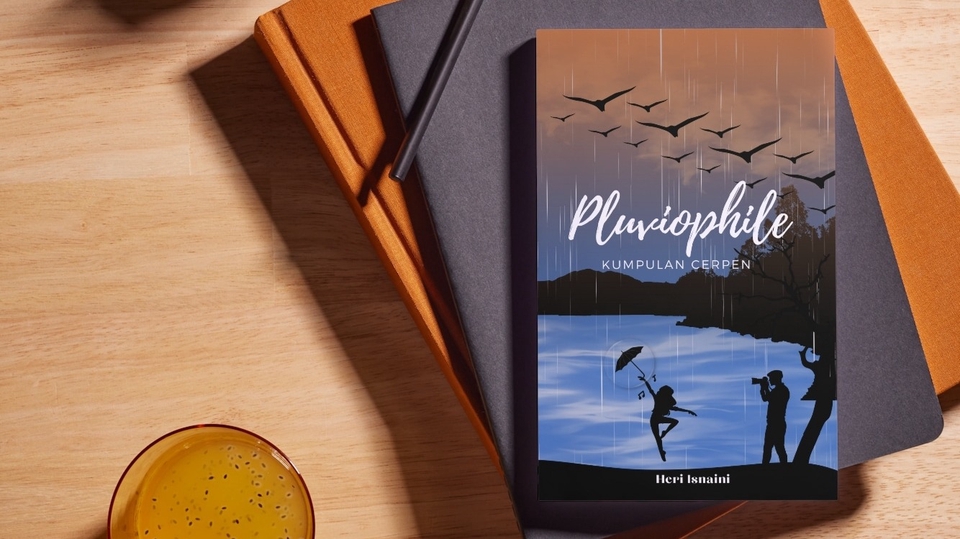 Membuat desain cover buku
