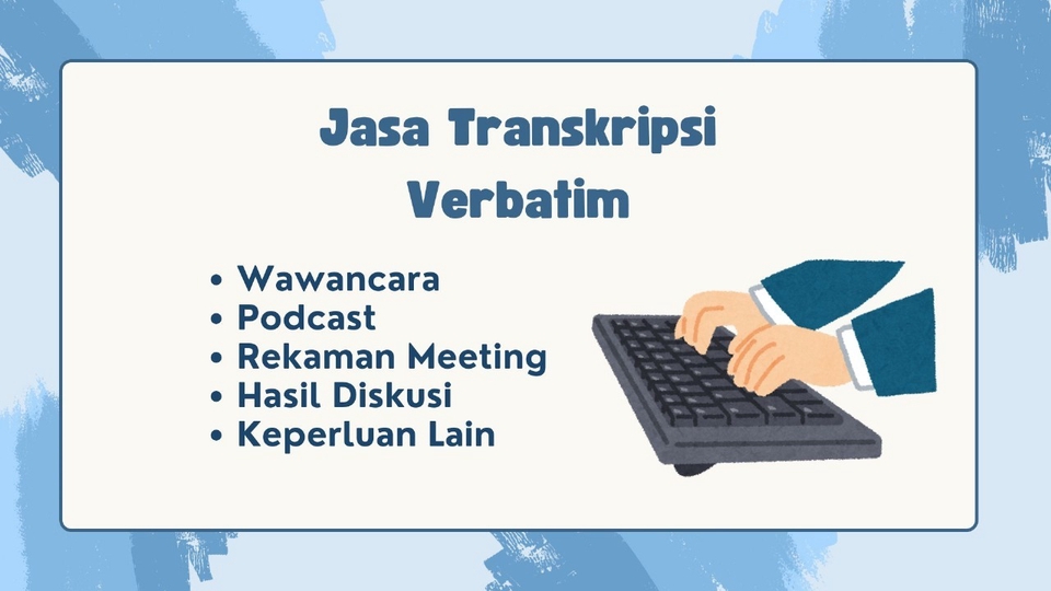 Jasa Transkrip Audio Rekaman Wawancara - JASA TRANSKRILSI VERBATIM MURAH