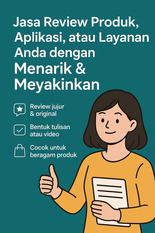 Memberi Review - Mereview produknya kakak kakak baik - 2