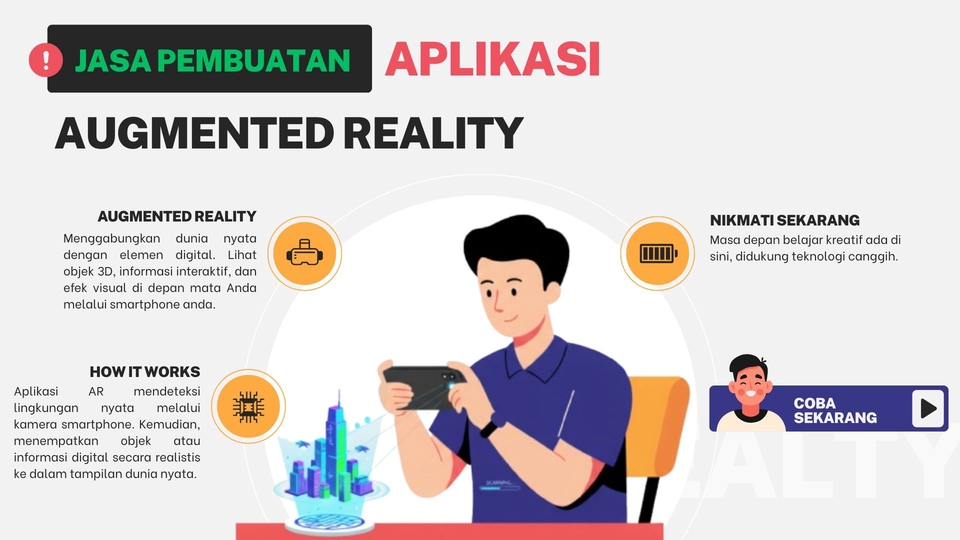Jasa Pembuatan Aplikasi Augmented Reality