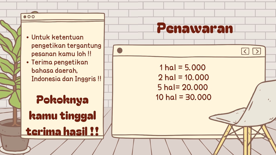 Pengetikan Umum - Jasa Ketik Murah  - 6