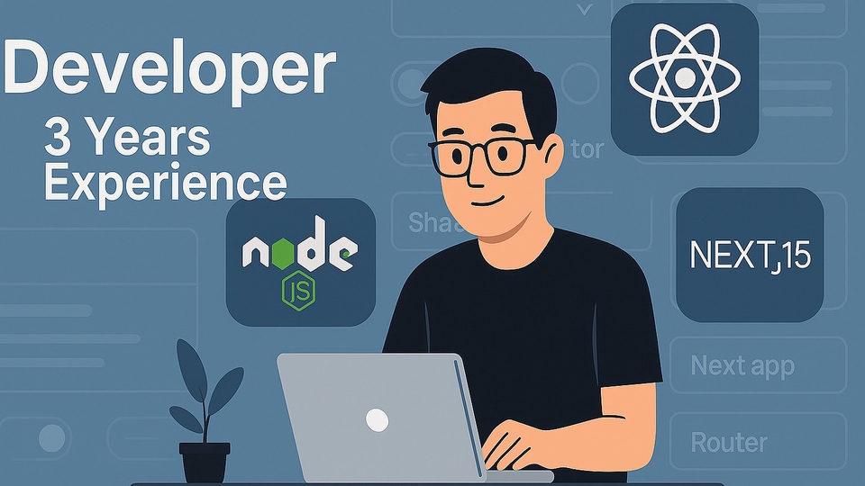 Experiences developer more than 3 years with quickly responses, flexible, and strong problem solving
