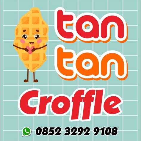 Pembuatan Design Logo Tantan Croffle