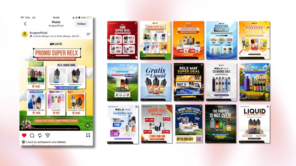 DESAIN FEED INSTAGRAM