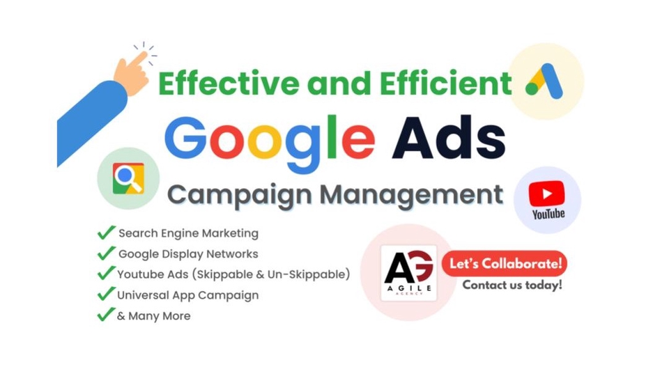 Jasa Digital Marketing / Pemasaran Online Terbaik - Jasa Kelola Professional Google Ads, Youtube Ads dan SEM