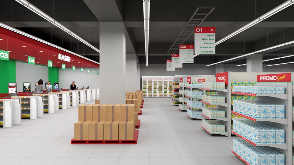 Desain Booth & Kios - Perancangan Desain Toko - 10