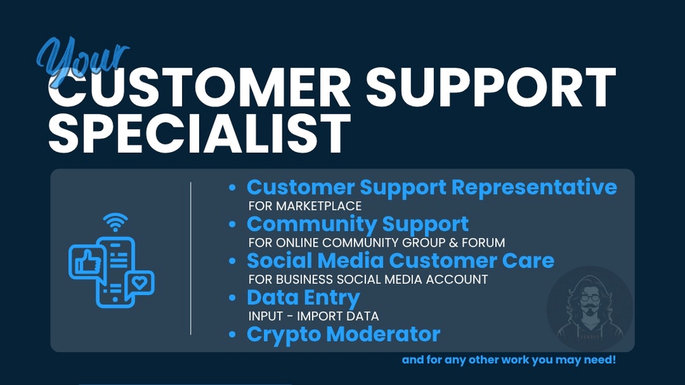 Jasa Admin Website, Media Sosial & Toko Online - Admin Online | Customer Support/Service/Care | Moderator | Data Entry