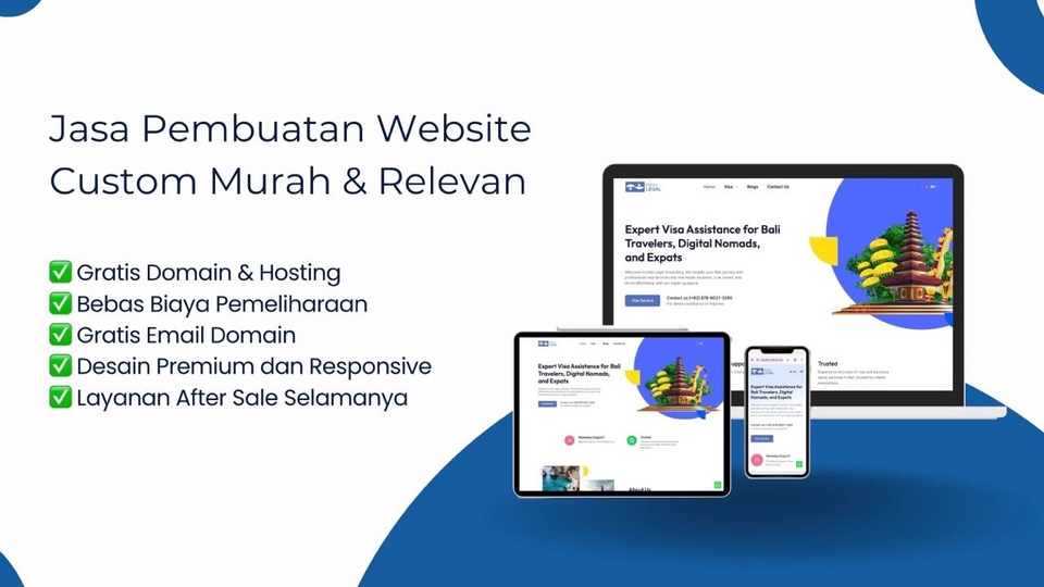 Jasa Pembuatan Website Terbaik dan Profesional - Jasa Pembuatan Website Custom Murah & Relevan | Bebas Biasa Pemeliharaan