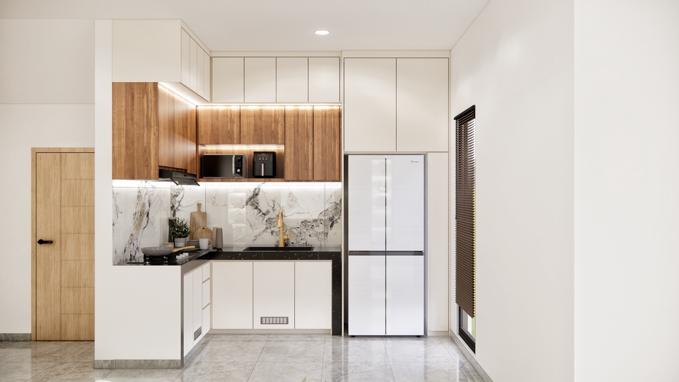 Desain Furniture - PROFESIONAL PERENCANAAN KITCHEN-SET CUSTOM & RENOVASI DAPUR BETON - 4