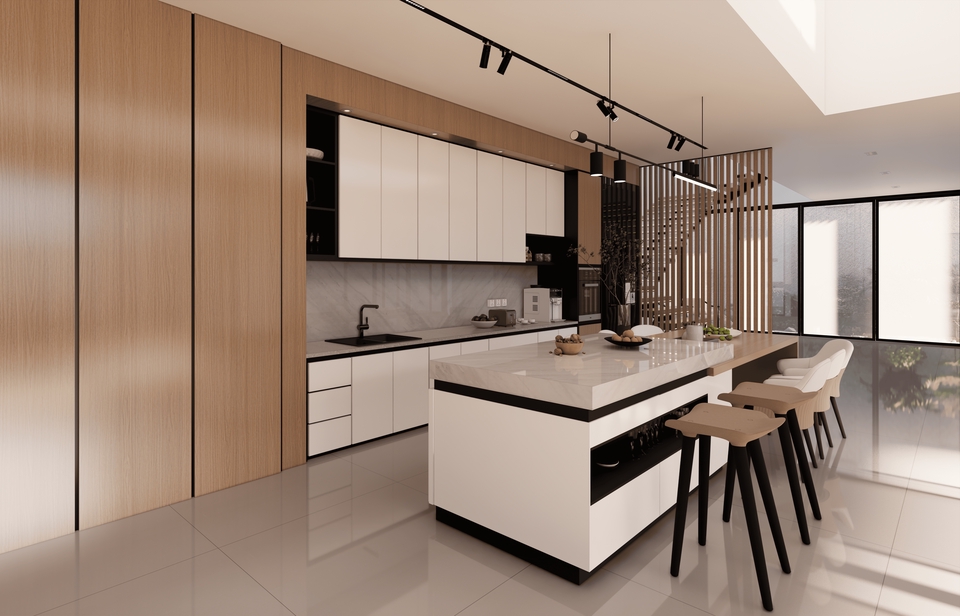 Desain Furniture - PROFESIONAL PERENCANAAN KITCHEN-SET CUSTOM & RENOVASI DAPUR BETON - 3