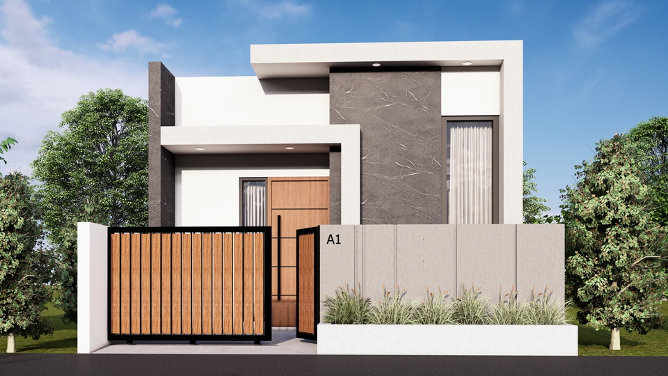Jasa Desain & Rendering 3D Exterior