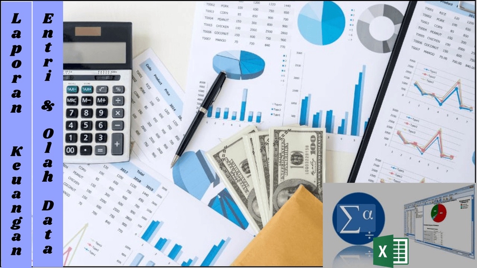 Jasa Konsultan Pembukuan Keuangan Online - Penyusunan Laporan Keuangan - Data Entry (Excel/ Spreadsheet/ SPSS)