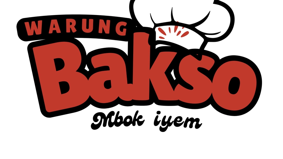 Branding kuliner yang fokus pada keterbacaan tinggi dan karakter yang ramah.